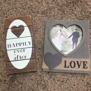 Designs by Kathy Frame and quote block